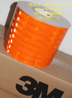 防护-油罐车反光贴进口橙色反光带信息