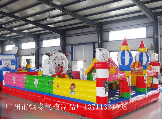 广州充气城堡滑梯水电暖玩具报价充气儿童乐园充气广告信息