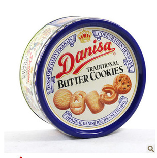 丹麦Danisa皇冠曲奇454g*12盒/箱牛油曲奇饼干量大另议信息