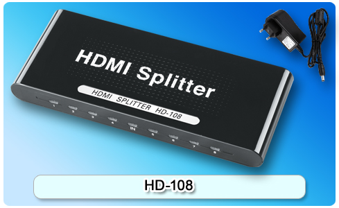 HDMI 八分配器HD-108信息
