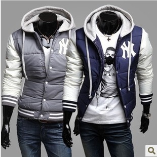 【秋冬新款】跨季先发纽约洋基队NY标志外套连帽棒球式棉衣5851信息
