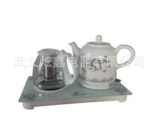 厂家电水壶热水壶1.5L中国龙陶瓷水壶套装特价批发信息