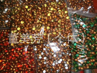 自产自销现货10CM【红黄绿蓝】玻璃反光珠反光猫眼信息