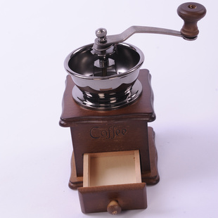 咖啡磨豆机厂家批发价格最合理的实木手摇磨豆机一件也是批发价信息