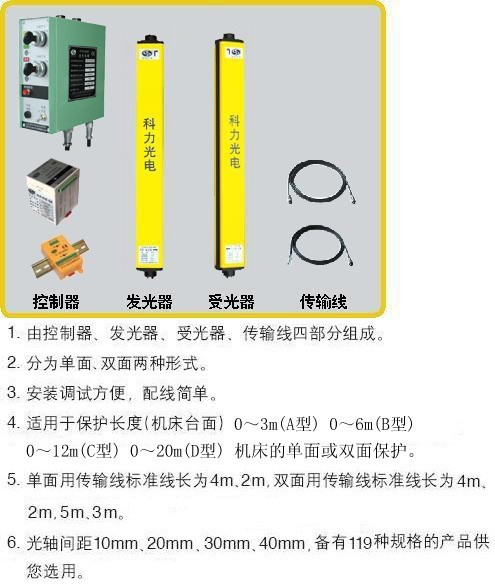 供应无锡光电保护器（冲床专用） KS02H系列信息