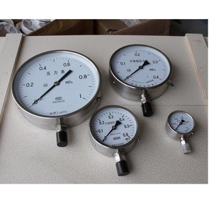 厂家直销压力表不锈钢压力表YB-100F不锈钢压力表信息