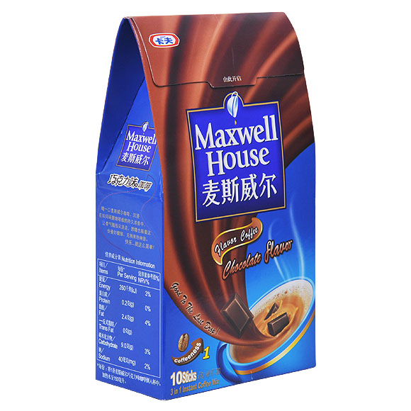 麦斯威尔巧克力味咖啡信息