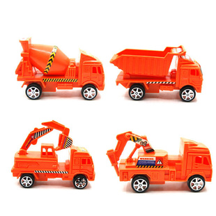 儿童塑料玩具批发益智小玩具混批回力玩具车工程车4款热销30g信息