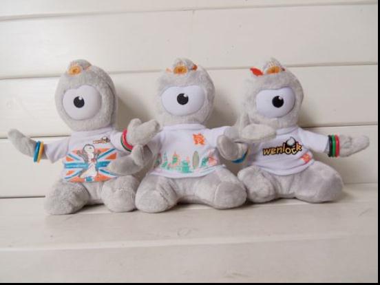 伦敦奥运会吉祥物毛绒玩具 填充毛绒玩具生产信息