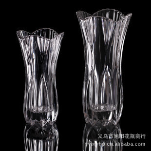 [旭阳]厂家直销透明水晶玻璃花瓶批发新款花插装饰水培家居信息