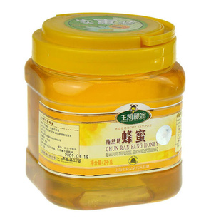 王凯酿蜜纯然坊蜂蜜2000g优质纯天然正品真农家野生蜂蜜批发信息