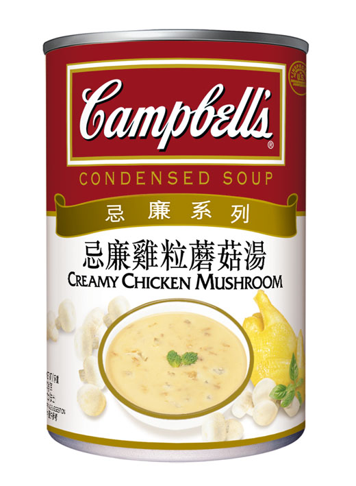 金宝罐头汤-奶油鸡粒蘑菇汤信息