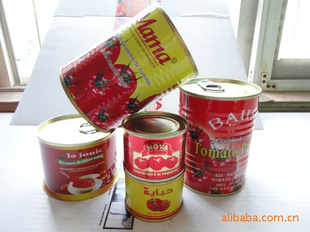 出口非洲中东欧洲番茄酱罐头，厂家直销，28-30，量大从优信息