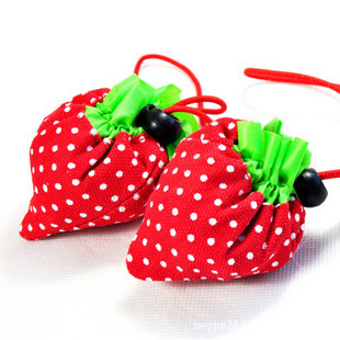 草莓购物袋草莓袋折叠袋子手提袋环保收纳袋20g信息
