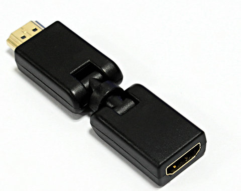 HDMI 转接头 A/M TO A/F 360度微积分旋转信息