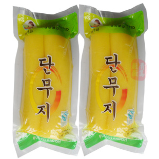 批发寿司腌汁大根韩国风味寿司萝卜韩广和黄萝卜500克2根装信息