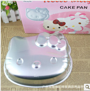 香港正的加厚不粘卡通KT猫蛋糕模具10寸不粘HelloKitty猫蛋糕模信息