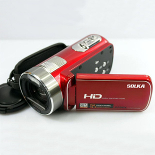 索莱卡数码摄像机1080P全高清录像23倍光学变焦录像暂停运动探测信息