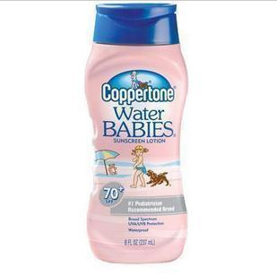 化妆品批发coppertone水宝宝儿童水嫩防晒乳液SPF70237ml信息