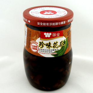 台湾进口罐头食品味全珍味花瓜12*400g信息