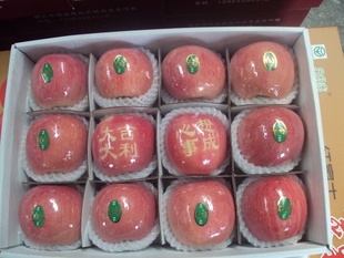 长期大量精品礼品盒装栖霞红富士苹果信息