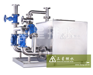 上海专业生产厂家直销"三星牌"污水提升泵站，一体化泵信息