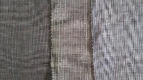 纯亚麻9X9色织米通时装布料信息