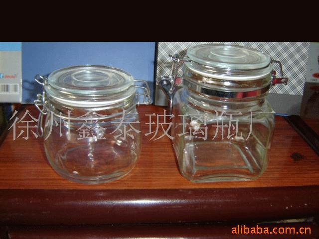 玻璃罐密封罐糖果罐徐州鑫泰玻璃瓶生产厂家信息