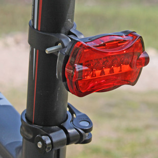 5LED自行车尾灯山地公路车尾灯骑行装备配件防水防震信息
