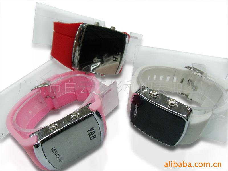厂家直销质优价廉多彩负离子时尚LED手表信息