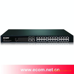 ECOMS2811G2F224口百兆+2光纤交换机SFP光纤扩WAN交换机特价信息