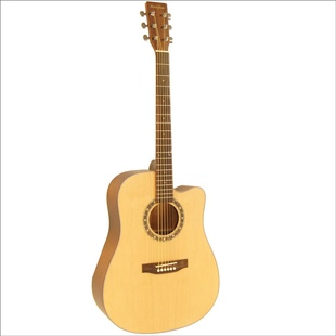 保斯顿吉他批发手工吉他S200型号41寸云杉沙比利吉他支持混批信息