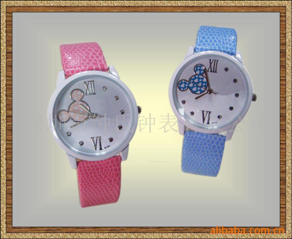 厂家卡通手表儿童表塑料表促销表钟表出口信息