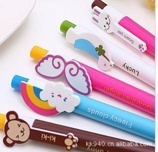 韩国LOVELY圆珠笔|动物乐园圆珠笔|卡通圆珠笔6款随机信息