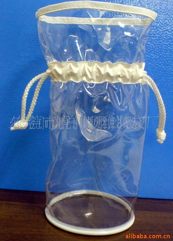 透明PVC食品穿绳袋、塑料袋包装、日用品袋信息