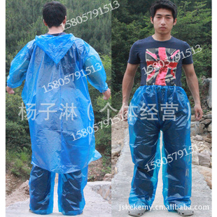 厂家成人一次性套装雨衣雨裤特厚一次性分体雨衣厂雨披时尚信息