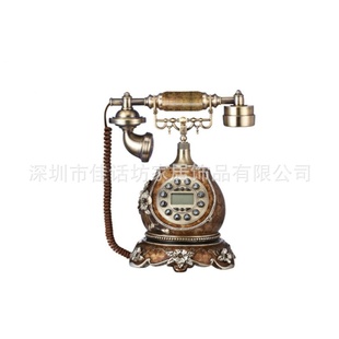 加工定制仿古电话机办公JHF-9055D浮花宴电话机信息