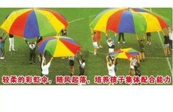 童旺品牌游乐设备感觉统合训练器材*彩虹伞2米*幼儿园用品信息