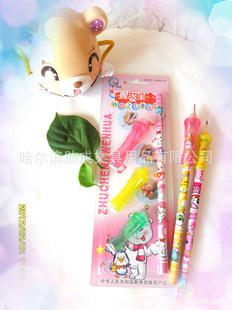 生产销售儿童文具套装WC-3优质铅笔握笔器套装新奇文具批发信息