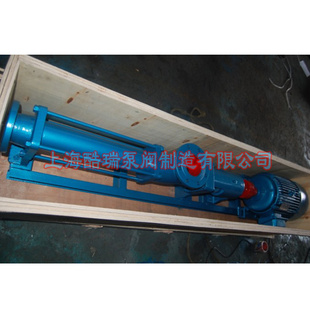 上海酷瑞单螺杆泵4KW螺杆泵G型单螺杆泵信息
