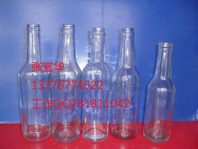 酱油醋玻璃瓶  麻油玻璃瓶六款瓶型信息