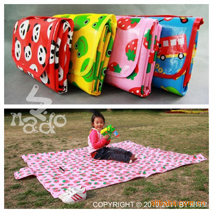 日本同步儿童游戏毯宝宝爬行垫沙滩垫|野餐垫户外郊游必备信息