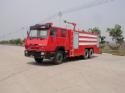 重汽ZZ1252M型水罐消防车信息