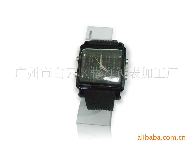 厂家直销质优价廉时尚LED手表信息
