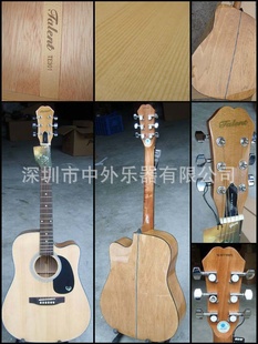 【吉他厂家】正品泰伦特TE301C民谣吉他41寸木吉他批发信息