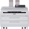 精工宽幅面数码工程图复印机打印机扫描仪信息