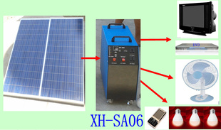300W家用太阳能发电系统专为小户型设计的移动机箱信息