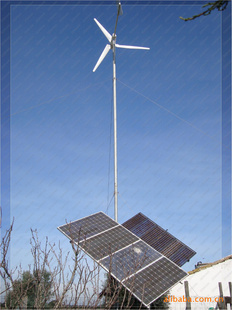 3.5KW风光互补系统(3kw风力发电机+500w太阳能板)信息