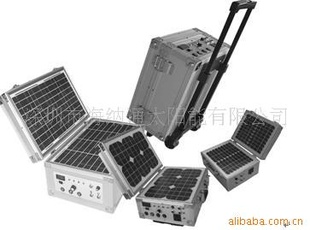 50W行李箱式便携太阳能供电系统信息
