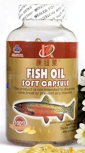 康纽莱保健食品鱼油软胶囊(300粒)降低胆固醇信息